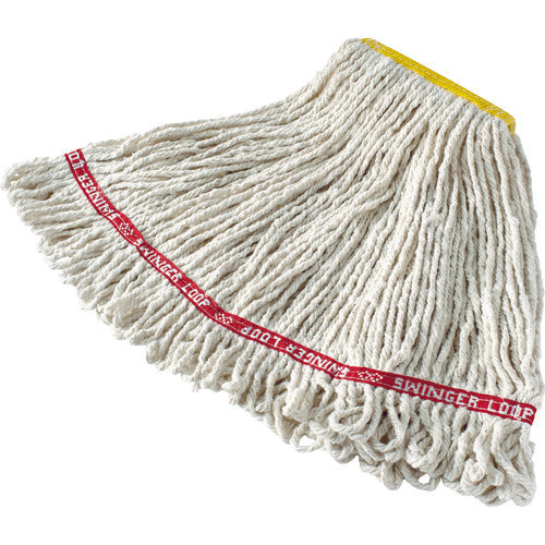 ラバーメイド 【売切廃番】モップ クリーニングモップ クラウンプスタイル スウィンガーループ S ホワイト RMC11106WT 1 個