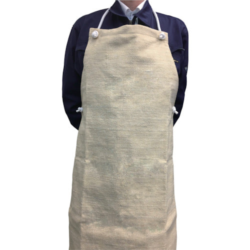 TRUSCO Bio-soluble Ceramic Heat-resistant Chest Apron TCAMK-A 1 Piece