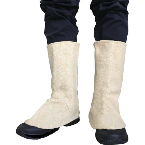 TRUSCO 生体溶解性セラミック 耐熱足カバー TCAAK-A 1 組