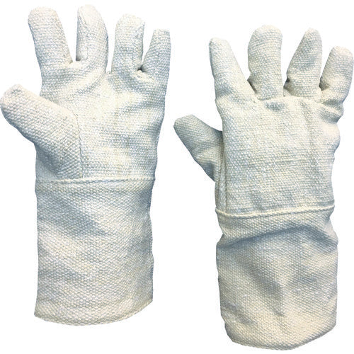 TRUSCO 生体溶解性セラミック耐熱手袋 5本指タイプ TCAT5-A 1 双