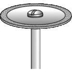 Minimo Electroplated Diamond Cutting Disc φ19 #170 MC1501 1 piece