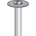 Minimo Electroplated Diamond Cutting Disc φ8 Fully Electroplated MC1231 1 piece