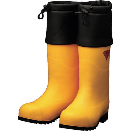 SHIBATA Cold Weather Safety Boots Safety Bear #1001 Polar Bear (Yellow) AC091-24.0 1 pair