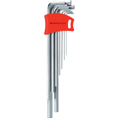 PB Swiss Tools Long Hexagonal Wrench Set with Holder (Compact Type) (211DH-10 1 S