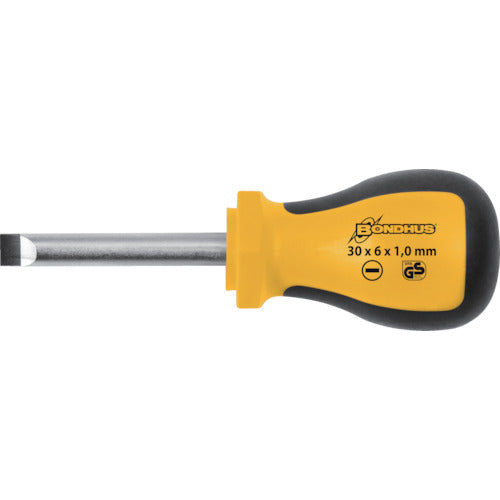 BONDHUS Stubby Driver 2290 Tip -6 x Shaft Length 30 2290 1 piece