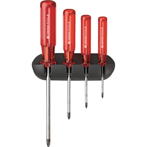 PB Swiss Tools Screwdriver Set, 4-piece set with holder, 242 1 S