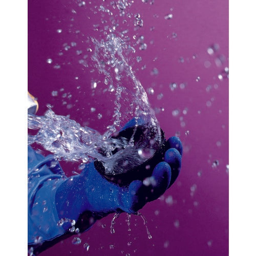 ビニスター 腕カバー付手袋 ビニスター腕カバー付耐油 LL 657-LL 1 双