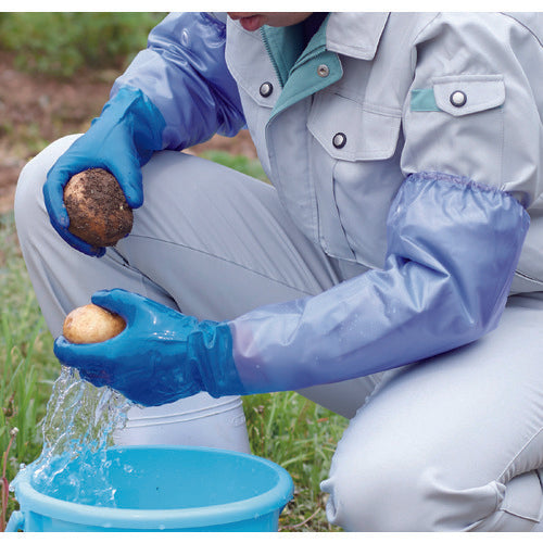 비니스터 팔 커버 부착 장갑 비니스터 팔 커버 부착 마린 L 778-L 1 쌍