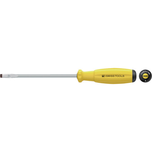 PB Swiss Tools SwissGrip Flathead Screwdriver Total Length 195 Suitable Screw M2.5 8100-2-100ESD 1 Piece