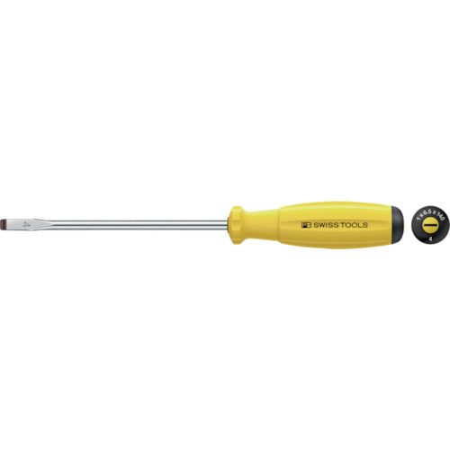 PB Swiss Tools SwissGrip Flathead Screwdriver Total Length 220 Suitable Screw M3 8100-3-120ESD 1 Piece