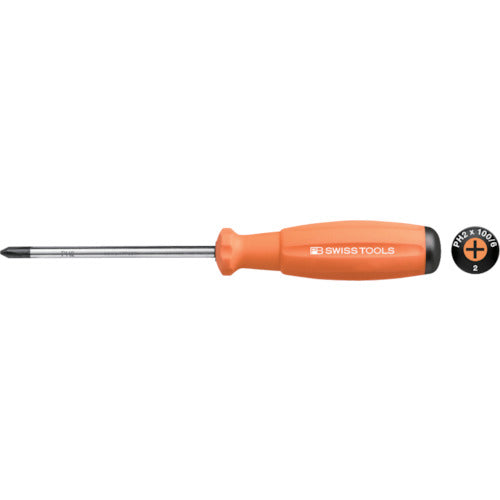 PB Swiss Tools Rainbow Phillips Screwdriver Orange 8190-2-100OR 1 piece
