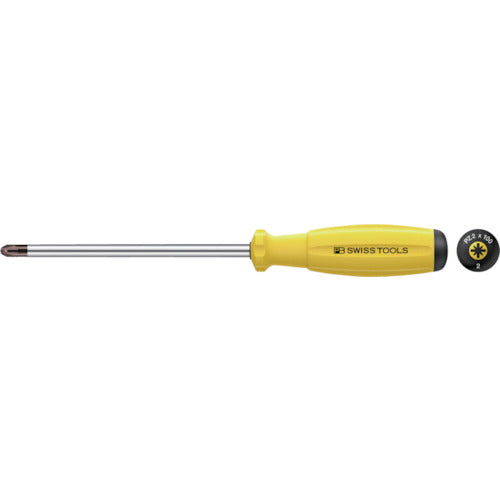 PB Swiss Tools SwissGrip Pozidriver Total length 205 Size PZ2 8192-2-100ESD 1 piece