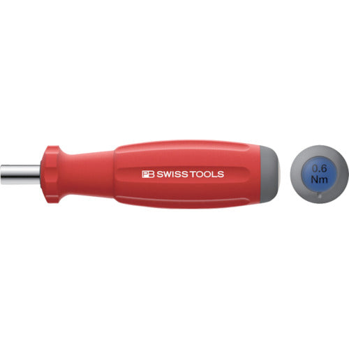 PBスイスツールズ 8314M−0.6 メカトルク(トルクドライバー) プリセット型 8314M-0.6 1 本