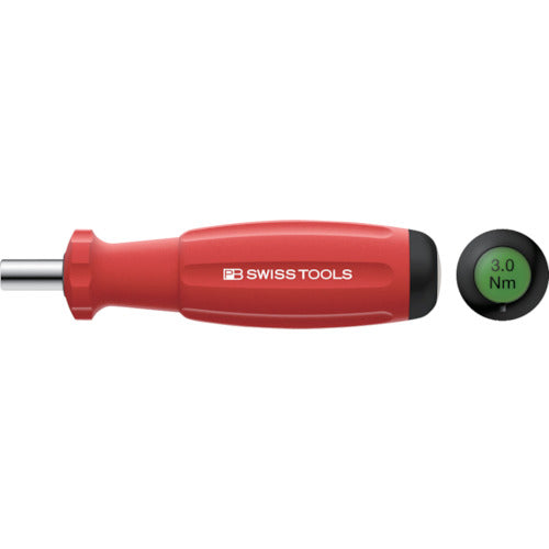 PBスイスツールズ 8314M−3.0 メカトルク(トルクドライバー) プリセット型 8314M-3.0 1 本