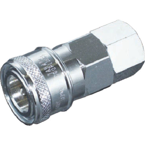 Yamato Metal Coupling BLY Series Coupling Socket (for male thread installation) Mating installation size R1/2 Mating hose size R1/2mm BLY24-SF 1 pc