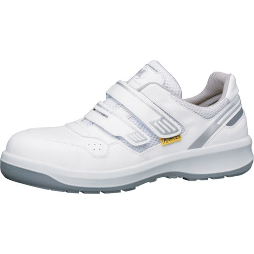Midori Anzen High-performance 3D Molded Safety Sneakers G3695 White Anti-Static 26cm G3695S-W-26.0 1 pair