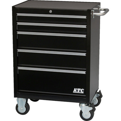 KTC ローラーキャビネット(5段5引出し)(ブラック) SKX3805BK 1 台