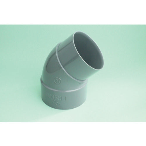 トーエー VU継手 45°片受片差しエルボ 100 VU45KLI100 1 個