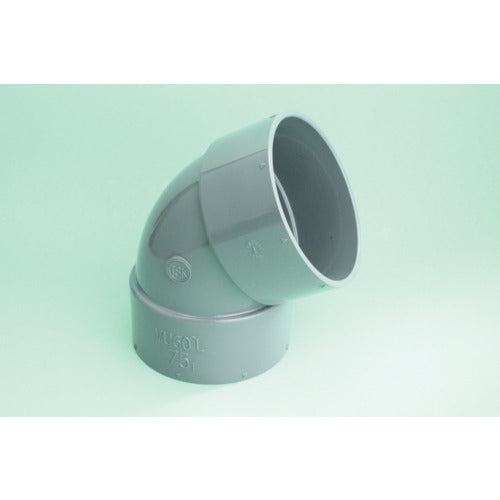 トーエー VU継手 60°エルボ 100 VU60L100 1 個