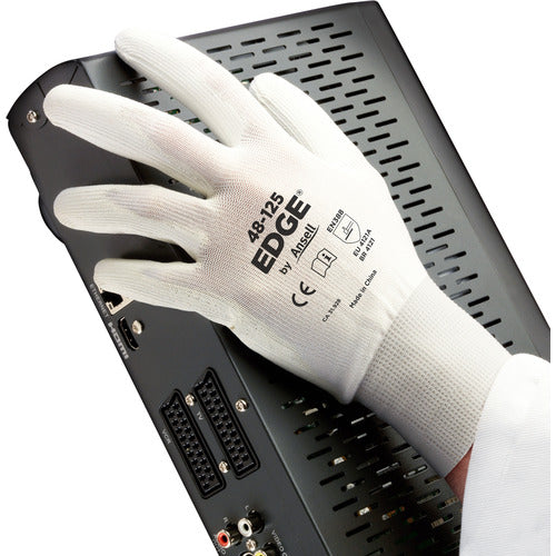 앙셀 【매진 폐번】 우레탄 배발 장갑 엣지 48-125 화이트 XXX 사이즈 48-125-11 1 쌍