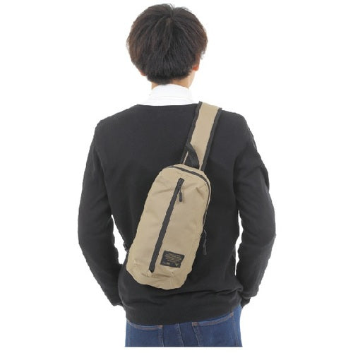 Kajimeiku 9105 Body Bag Khaki 4L 9105-14-4L 1 piece