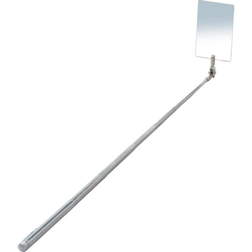 ミツトモ ステンレス検査鏡 54×86mm 伸縮自在 34347 1 個