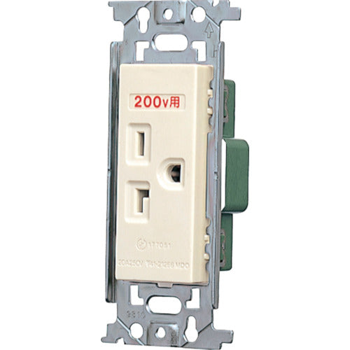 Panasonic 풀 컬러 15A·20A 겸용 매립 접지 콘센트(250V) WN1922 1개