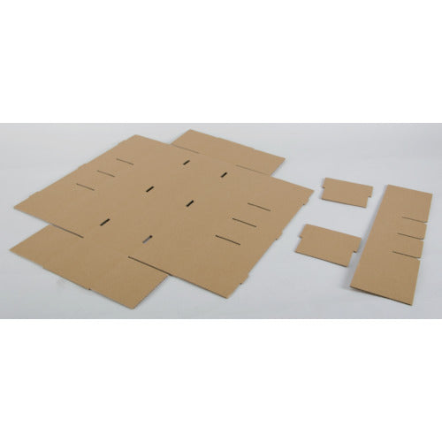 TRUSCO 大型パーツケース 段ボールバンラックケースL型引出し 内寸110×445×H110 仕切板2枚付 ML-1DB 1 個