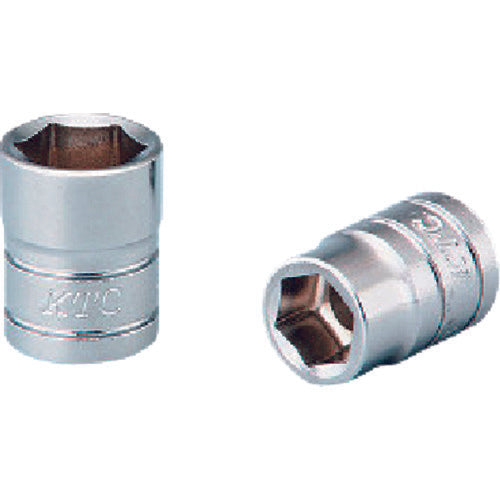 KTC 6.3sq.ソケット(六角)パック・台紙仕様 差込角6.35mm B2−3/8袋入り B2-3/8-S 1 個