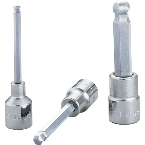 TONE 【점포 진열용】볼포인트 헥사곤 HP 대변 치수 8mm 삽입각 9.5mm 3BH-08HP 1개