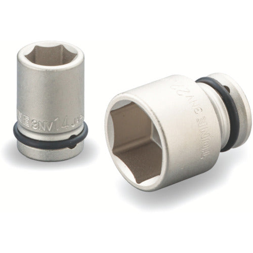 TONE 【점포 진열용】임팩트 소켓 대변 치수 10mm 행거 타입 전체 길이 29mm 3NV-10HP 1개