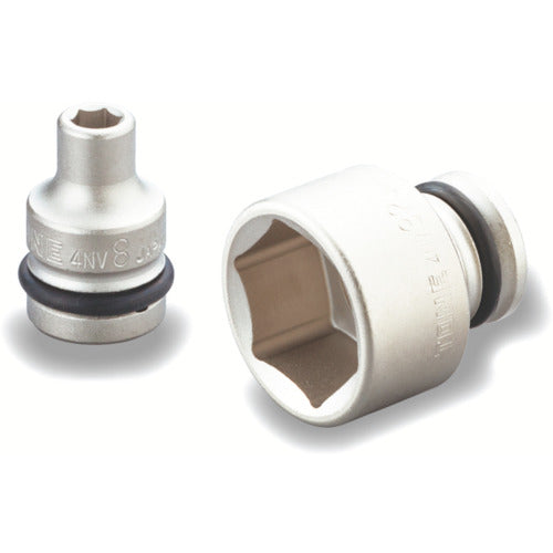 TONE 【점포 진열용】임팩트용 소켓 대변 치수 19 mm 행거 타입 전체 길이 40 mm 4 NV-19 HP 1개