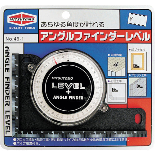 ストロングツール アングルφンダーレベル パイプ用溝付 04901 1 個