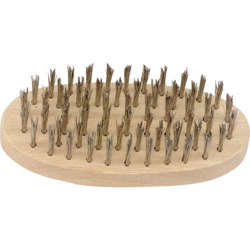 스트롱 툴 나무무늬 와이어 브러쉬 소판형 스테인리스선 선경 0.3mm 11797 1개