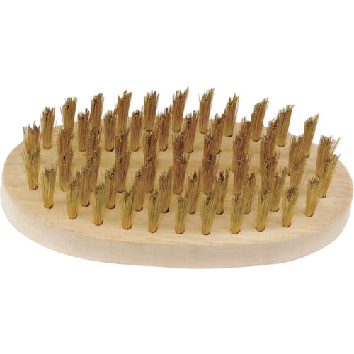 스트롱 툴 나무무늬 와이어 브러쉬 소판형 황동선 선경 0.15mm 11798 1개