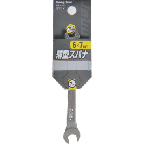 Strong Tool Thin Spanner 6 x 7 mm 12267 1 piece
