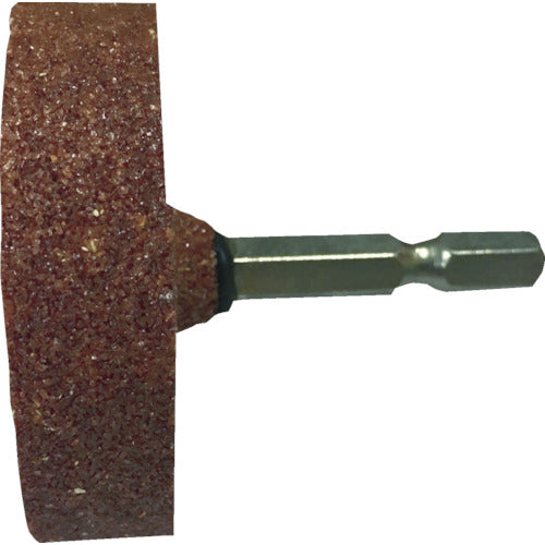 RELIEF 육각축 축 부착 지석 금속용(WA) 평형 φ50×13mm 27804 1개