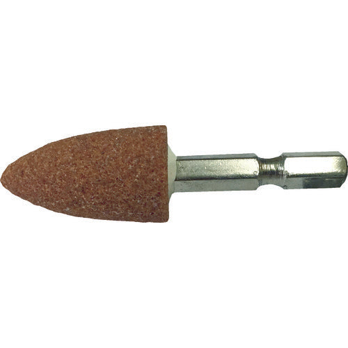 RELIEF 육각축 축 부착 숫돌 금속용(WA) 포탄형 φ18×31mm 27805 1개