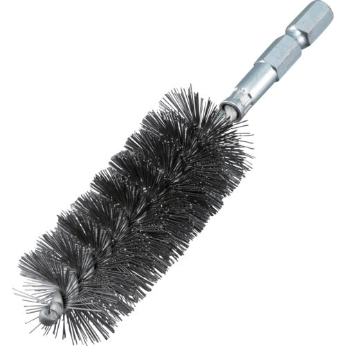 RELIEF Hexagonal Shaft Twist Brush Hard Steel Wire φ25mm 33212 1 pc