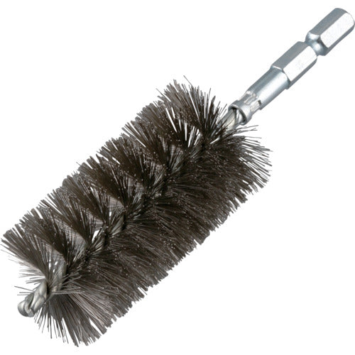 RELIEF Hexagonal Shaft Twist Brush Stainless Steel Wire φ32mm 33225 1 pc