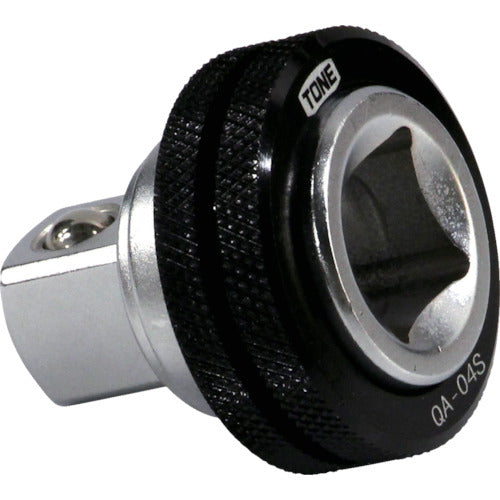 TONE Socket Adapter Quick Adapter Insertion Size 12.7mm Total Length 35mm Outer Diameter 34mm QA-04S 1 pc