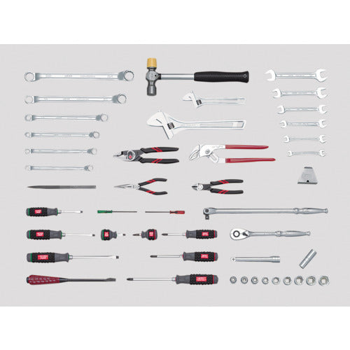 KTC Maintenance Tool Set Silver Width 410 x Depth 210 x Height 150mm 44-piece set SK4441S 1 S