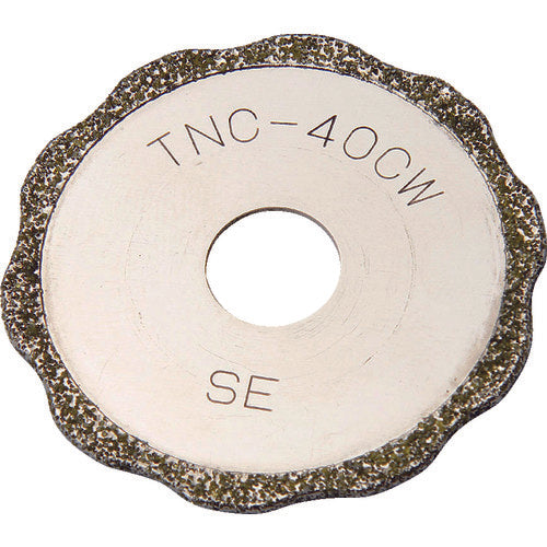 TOP 塩ビ管内径カッター用波形替刃 TNC-40CW 1 枚