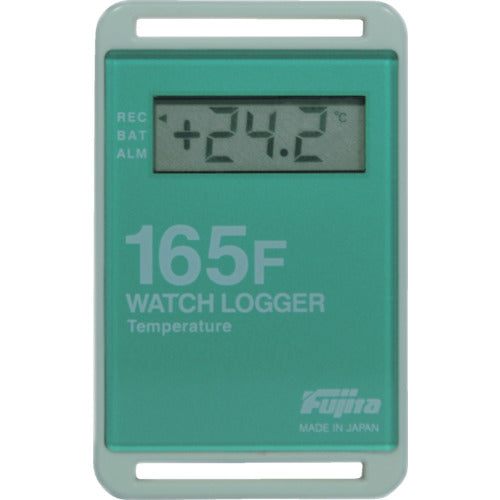 Fujita 表示付温度データロガー(ミニタイプ・G) KT-165F-G 1 台
