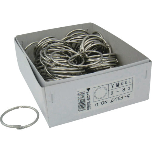 Sankei Card Ring No. 60 Φ50mm (50 pieces) CR-60 1 box