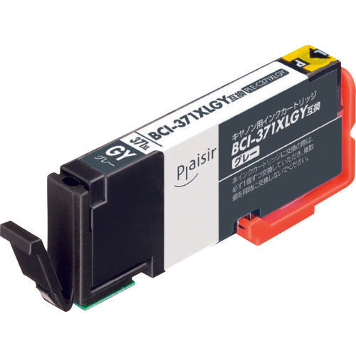 ELECOM 프레지르 캐논 BCI-371 XLGY 대응 그레이 PLE-C371 XLGY 1개
