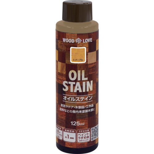 니페 유성 오일 스테인 125ml S 메이플 300N061-125 4976124517006 1 개