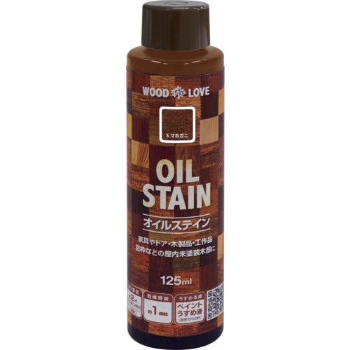 니페 유성 오일 스테인 125ml S 마호가 2 300N063-125 4976124517020 1 개