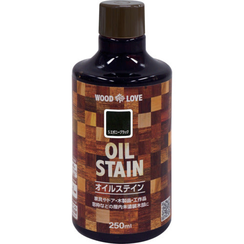 니페 유성 오일 스테인 250ml S 흑단 블랙 300N065-250 4976124517143 1 개