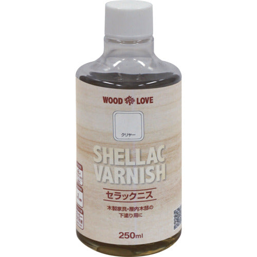 ニッぺ セラックニス 250ml クリヤー 300N101−250 4976124516962 1 本